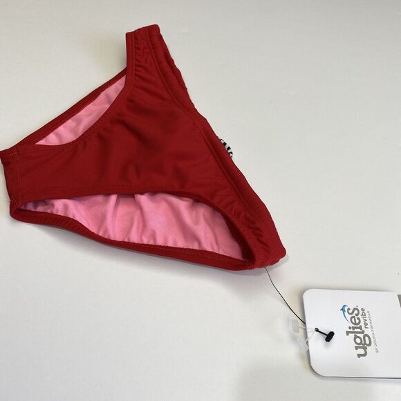 small reversible‎ dolfin brand uglies swim bottoms Women’s Red Beach Pool - Picture 4 of 16